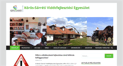 Desktop Screenshot of koros-sarret.eu